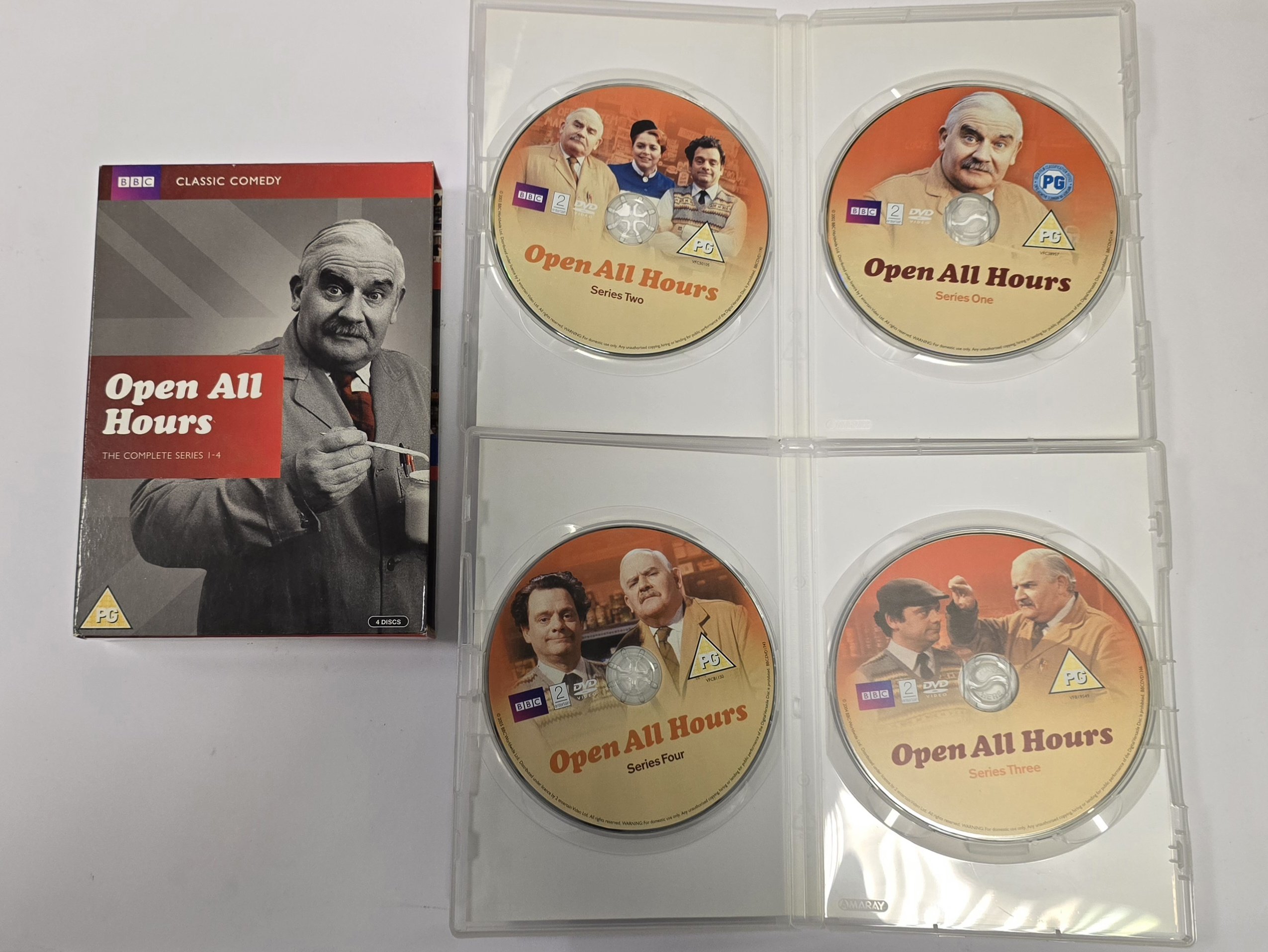 DVD - Open All Hours: The Complete Series 1-4 (Pre Owned)