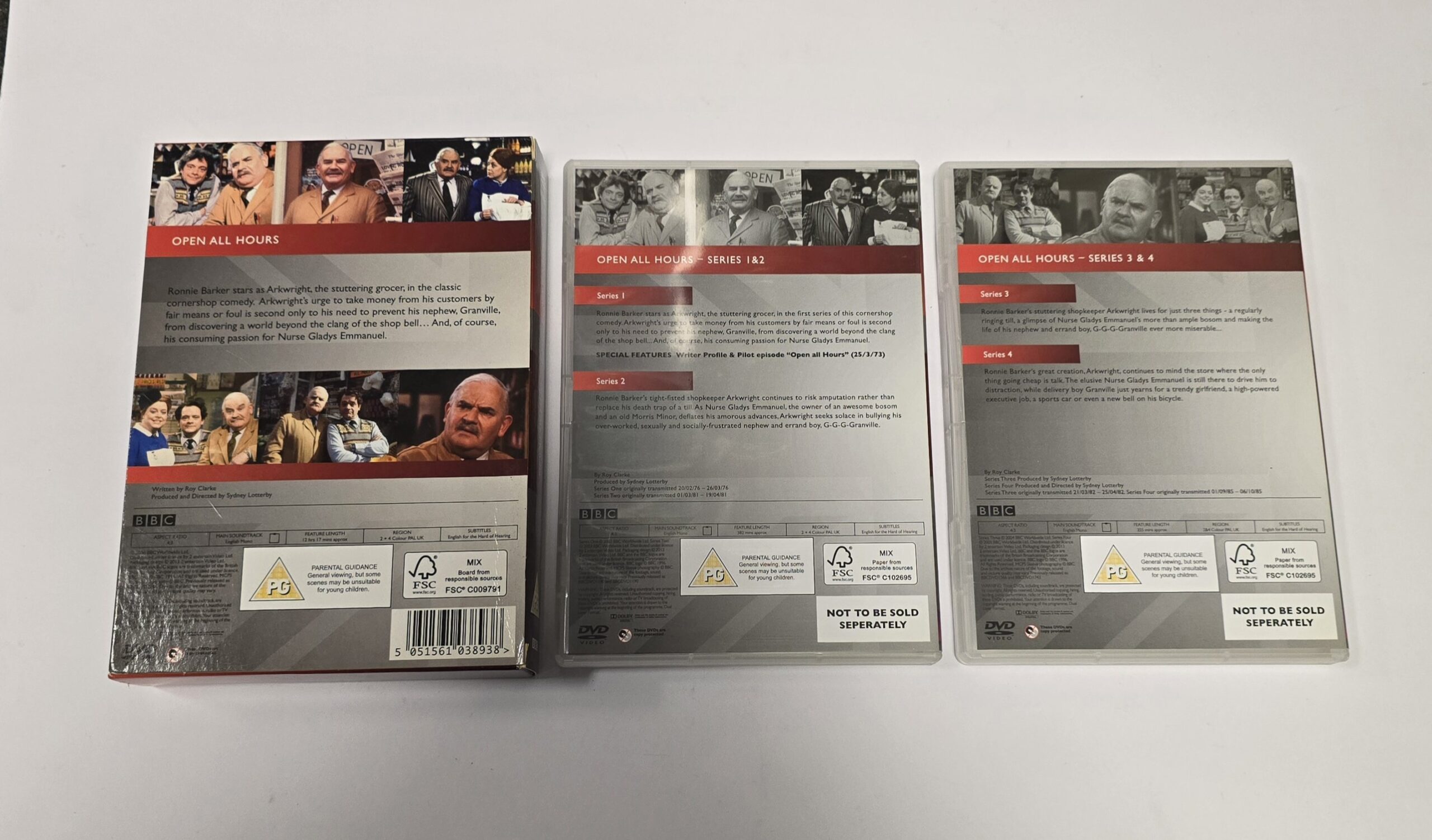 DVD - Open All Hours: The Complete Series 1-4 (Pre Owned) - Image 2