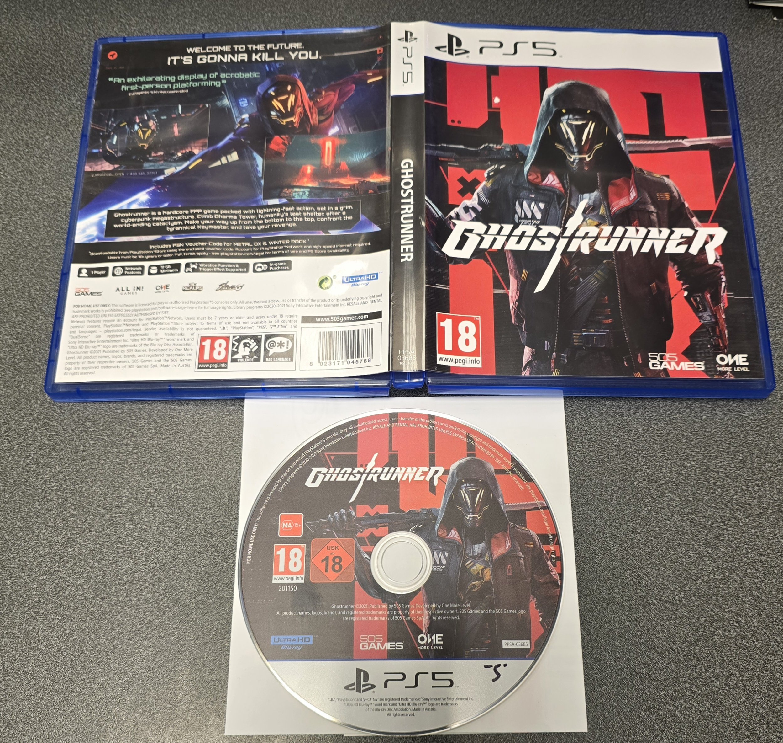 PS5 - Ghostrunner (Pre Owned)