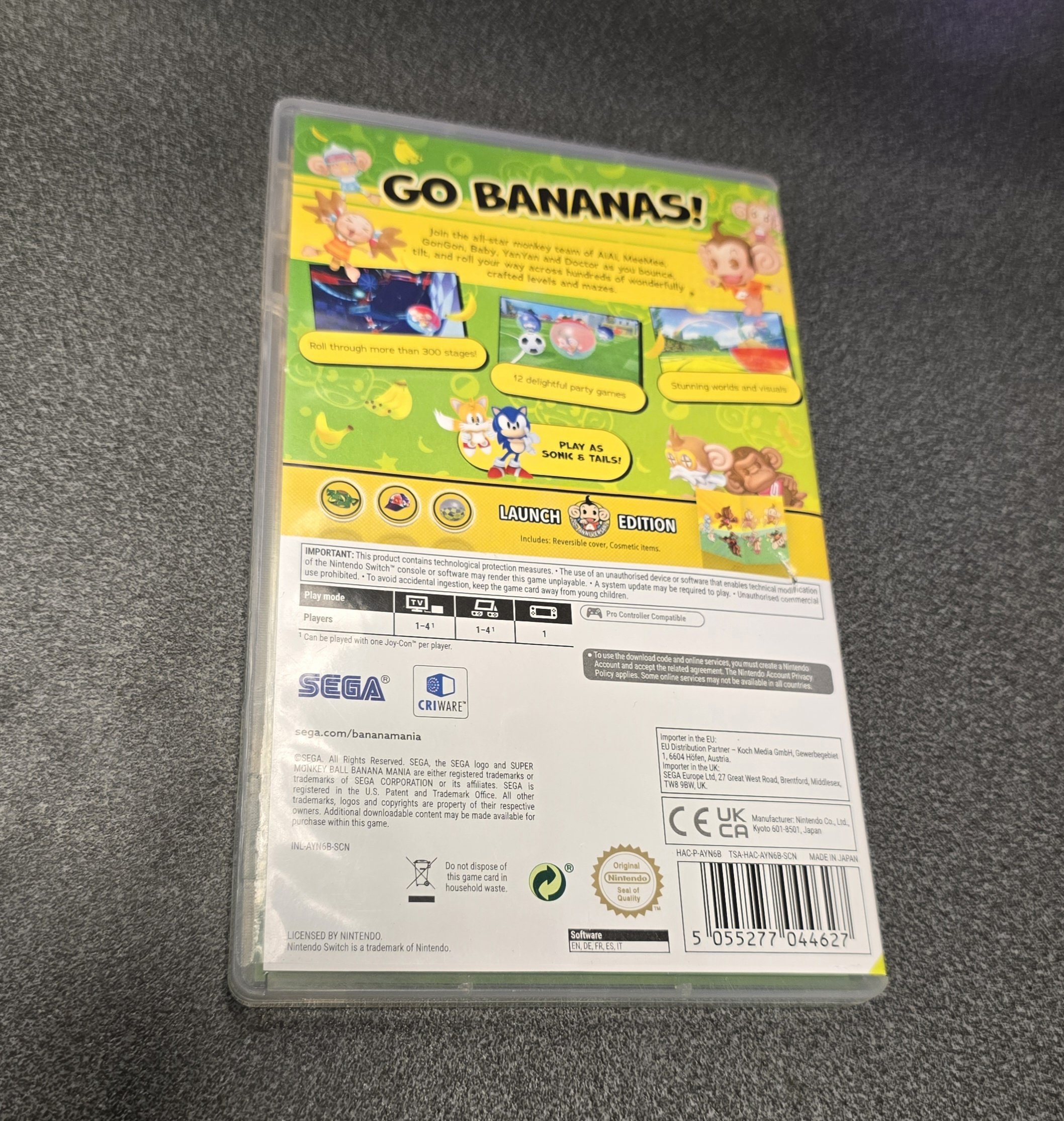 SWITCH - Super Monkey Ball Banana Mania (Pre Owned) - Image 5