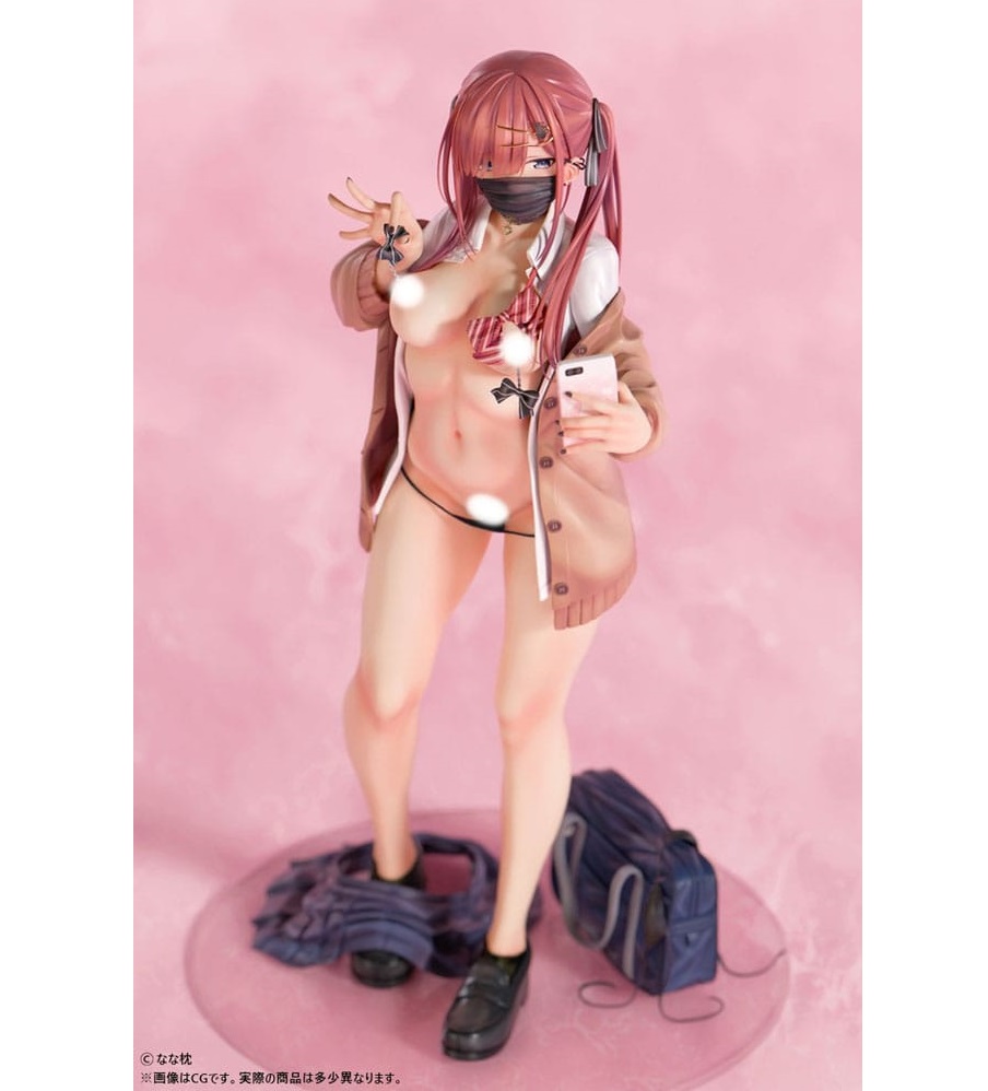 ETA END AUG 26 - Red-Haired Gyaru-Chan Mask Ver. Illustration by Nanamakura - Image 5