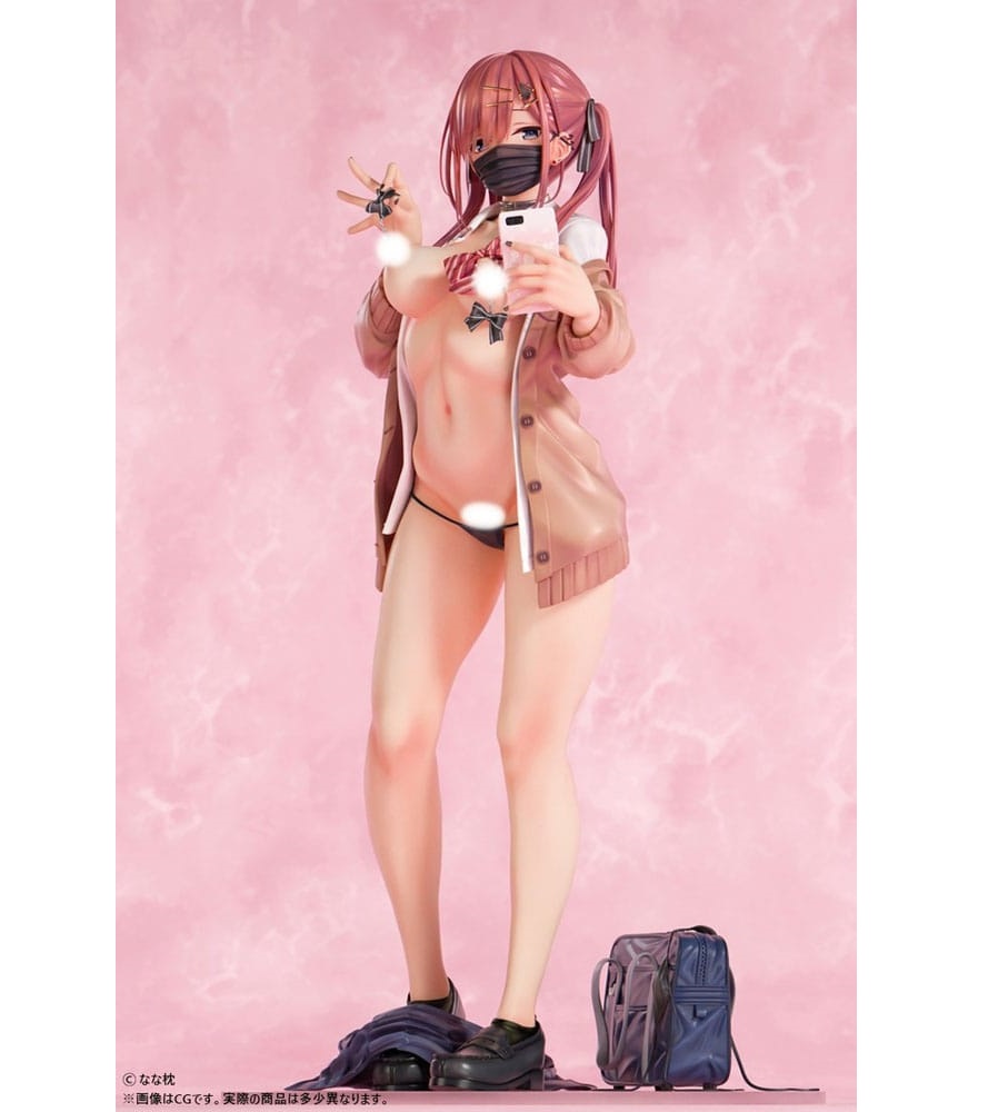 ETA END AUG 26 - Red-Haired Gyaru-Chan Mask Ver. Illustration by Nanamakura - Image 6
