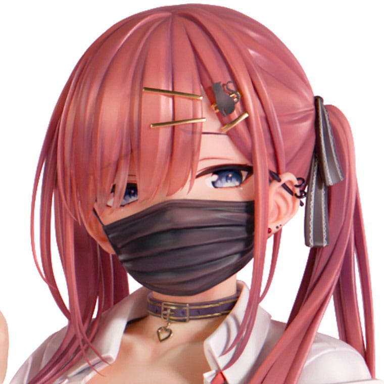 ETA END AUG 26 - Red-Haired Gyaru-Chan Mask Ver. Illustration by Nanamakura - Image 9