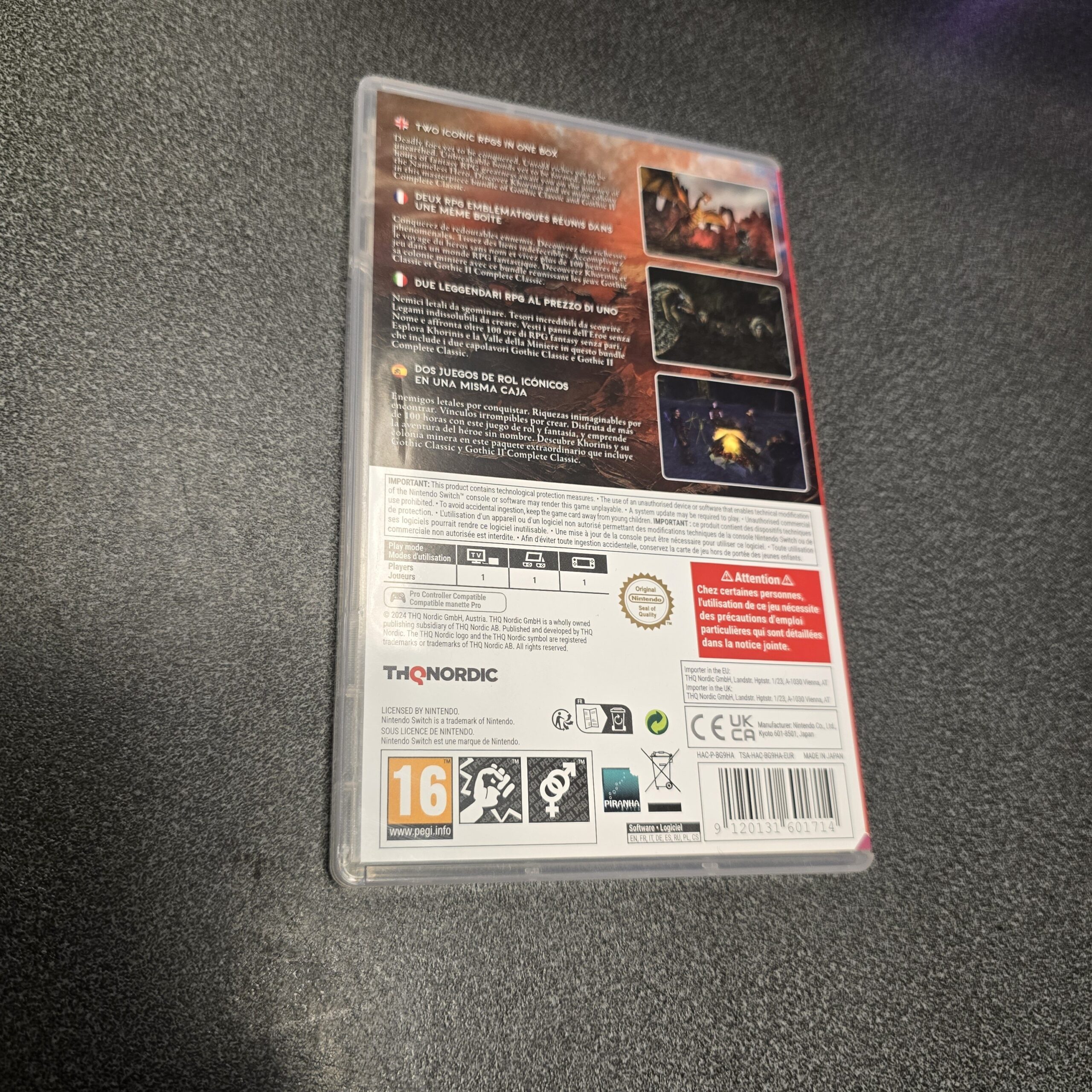 SWITCH - Gothic Classic Khorinis Saga (Pre Owned) - Image 3