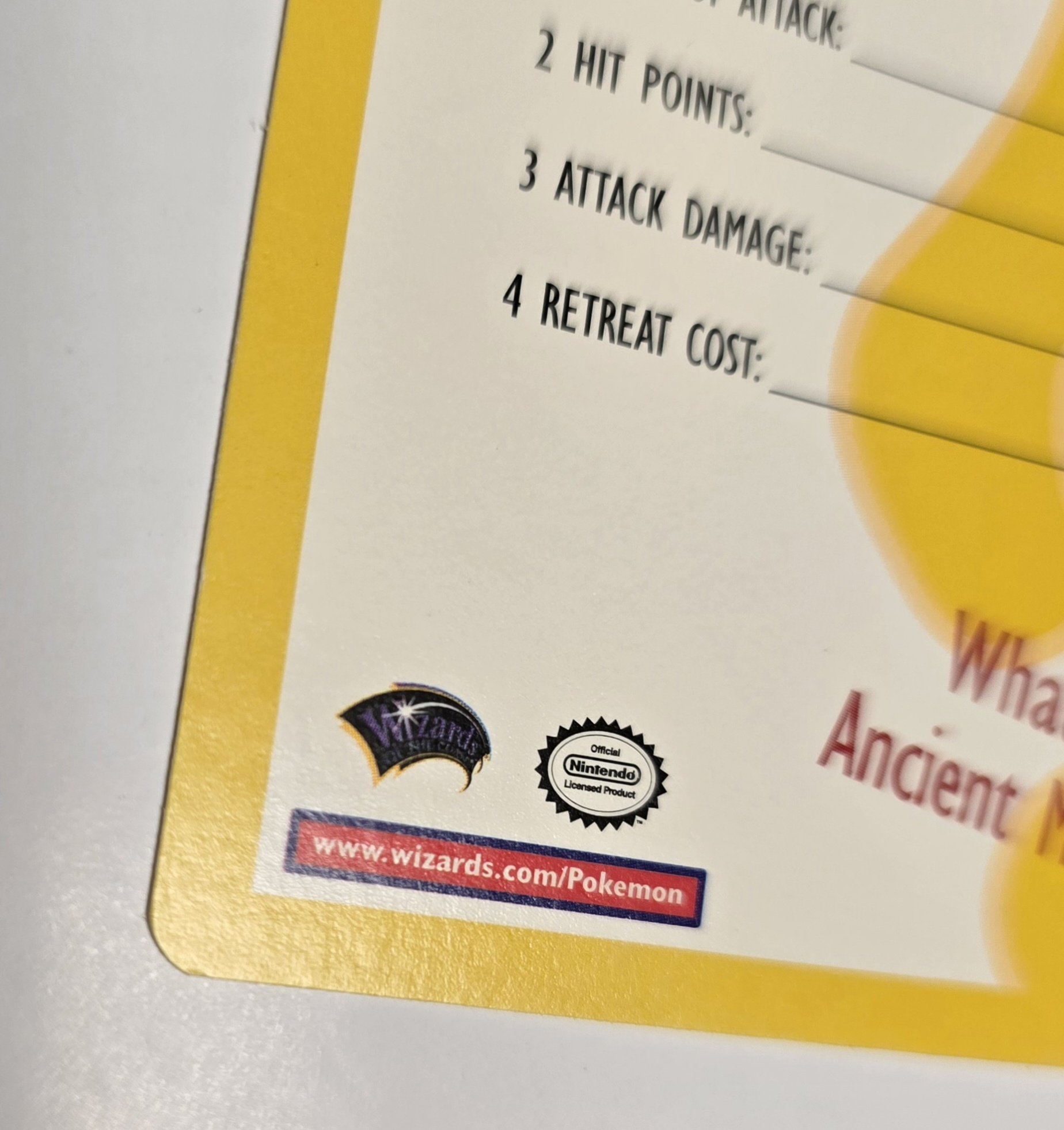 Pokemon -TCG Ancient Mew Cosmos Holo Movie Promo (Pre Owned) - Image 18