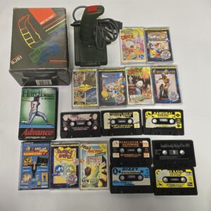 SPECTRUM - UNTESTED - Sinclair ZX Spectrum Joy Stick & Games Bundle (Pre Owned)