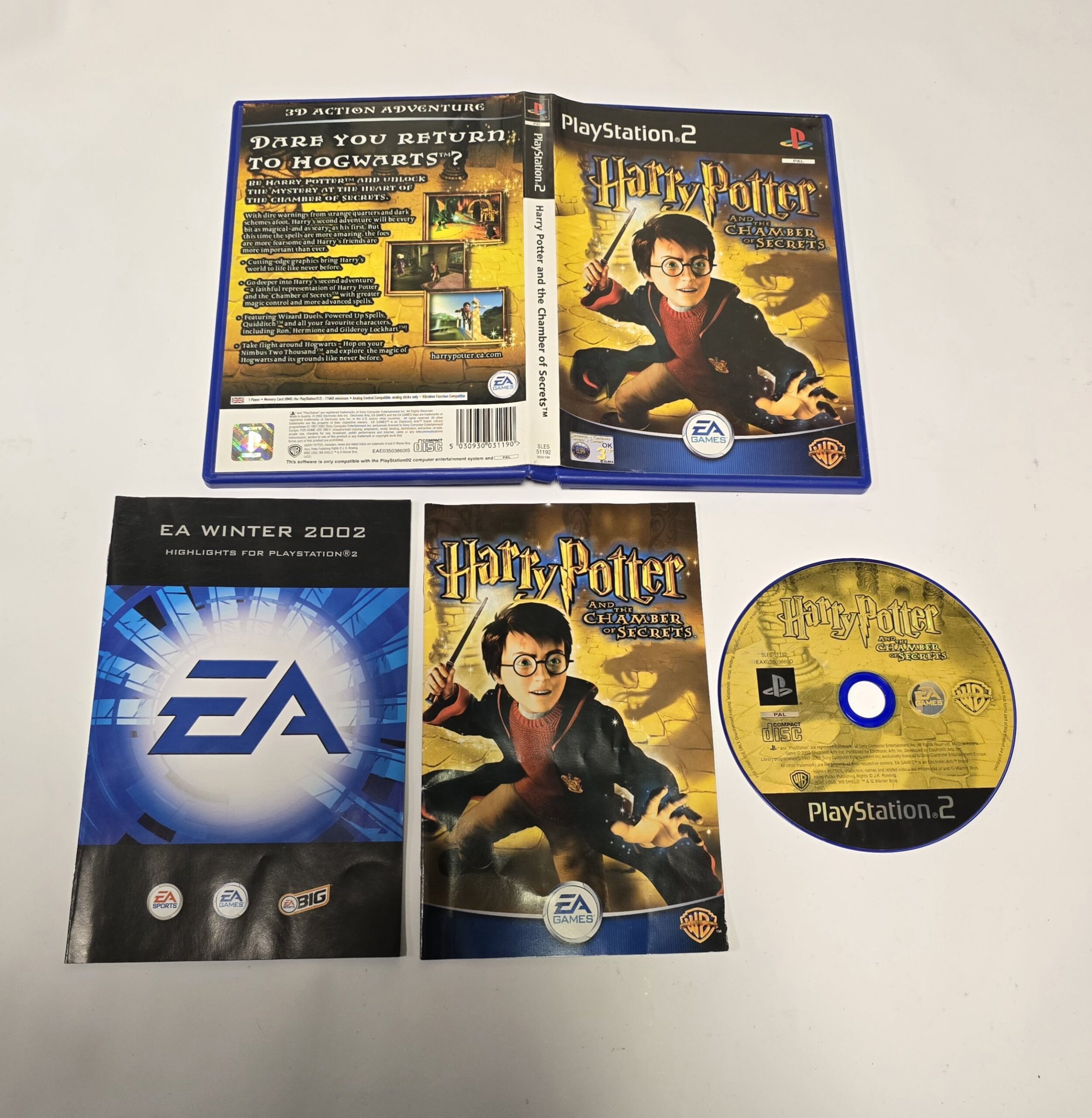 PS2 - Harru Potter and the Chamber of Secrets (Pre Owned)