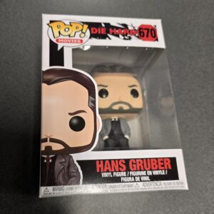 FUNKO - Pop Vinyl Die Hard Movies Figure Hans Gruber #670 (Pre Owned)