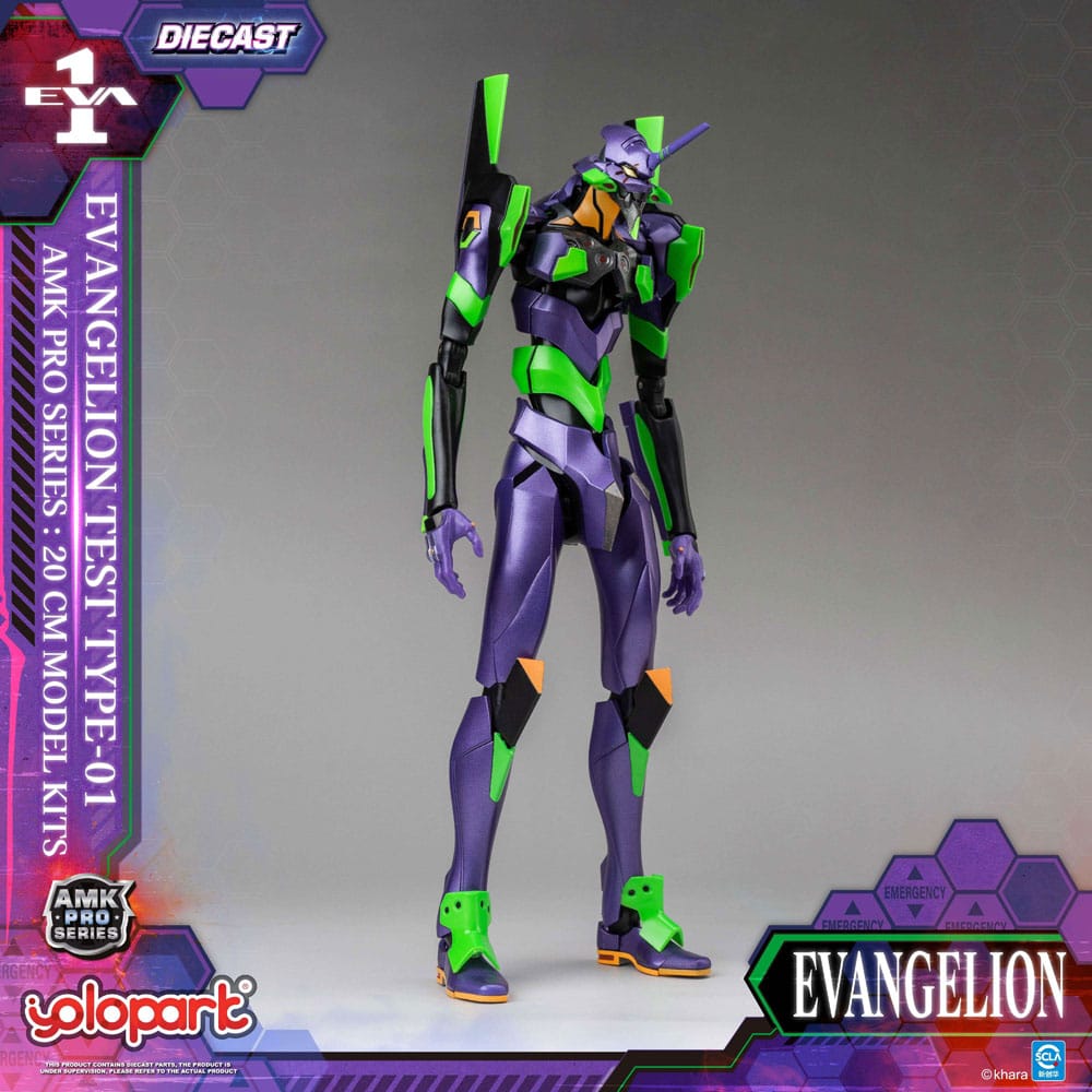 ETA END FEB 26 - Neon Genesis Evangelion Plastic Model Kit Eva-01 Test Type - Image 4
