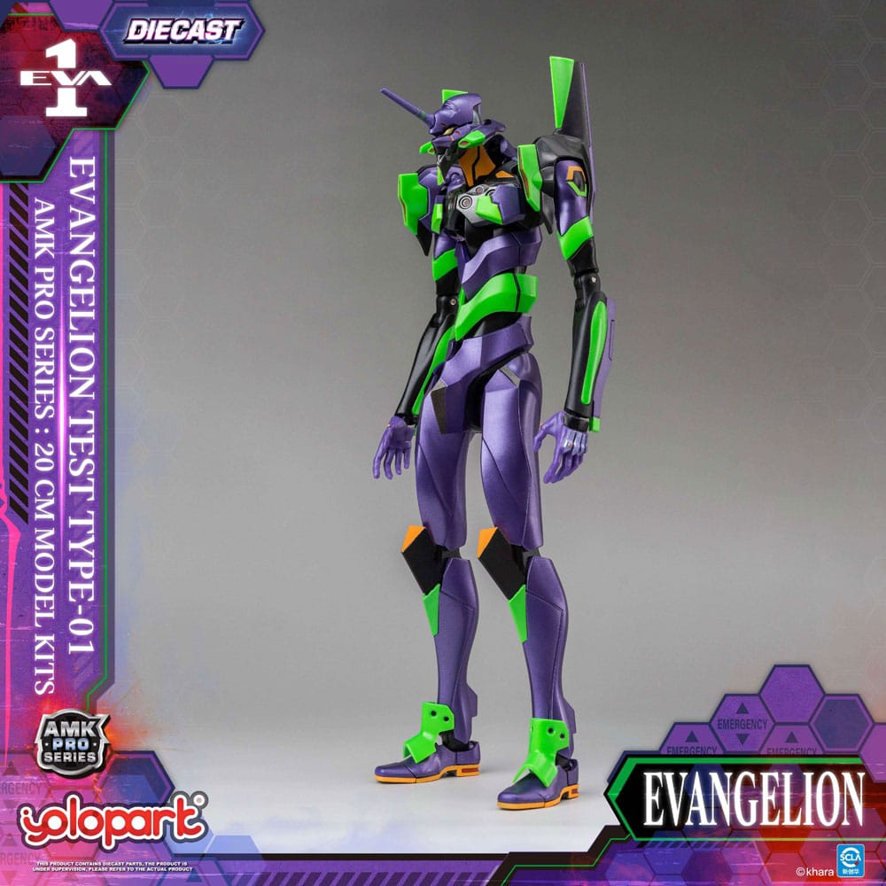 ETA END FEB 26 - Neon Genesis Evangelion Plastic Model Kit Eva-01 Test Type - Image 5