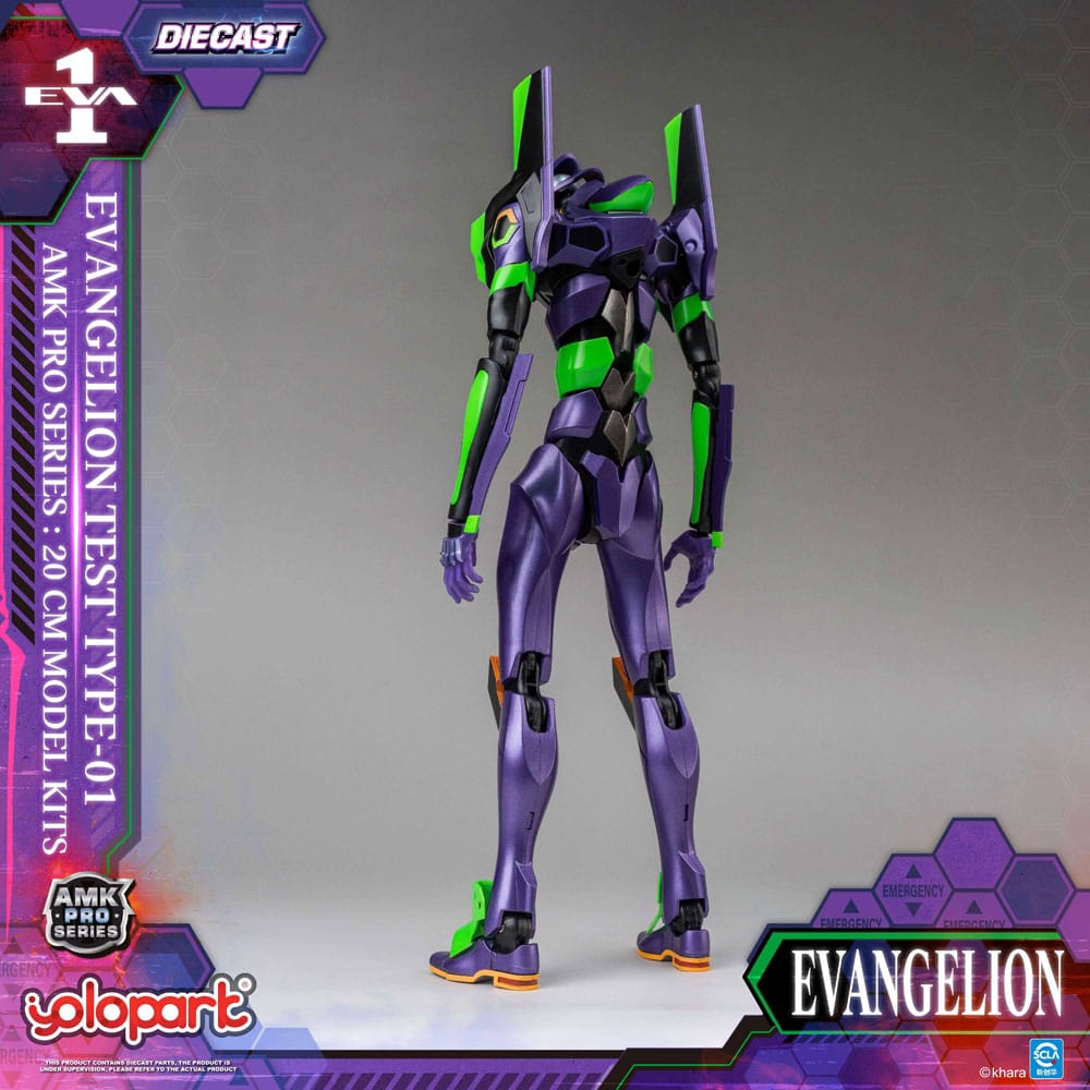 ETA END FEB 26 - Neon Genesis Evangelion Plastic Model Kit Eva-01 Test Type - Image 6