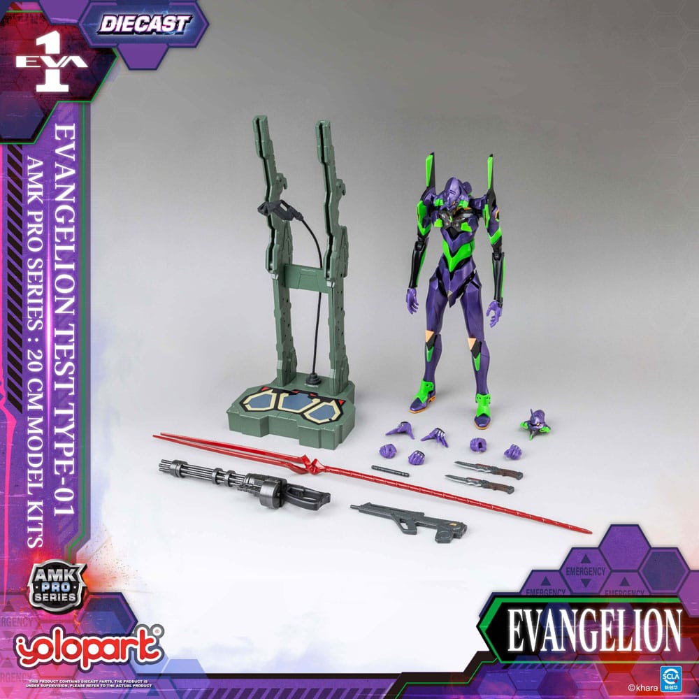 ETA END FEB 26 - Neon Genesis Evangelion Plastic Model Kit Eva-01 Test Type - Image 2