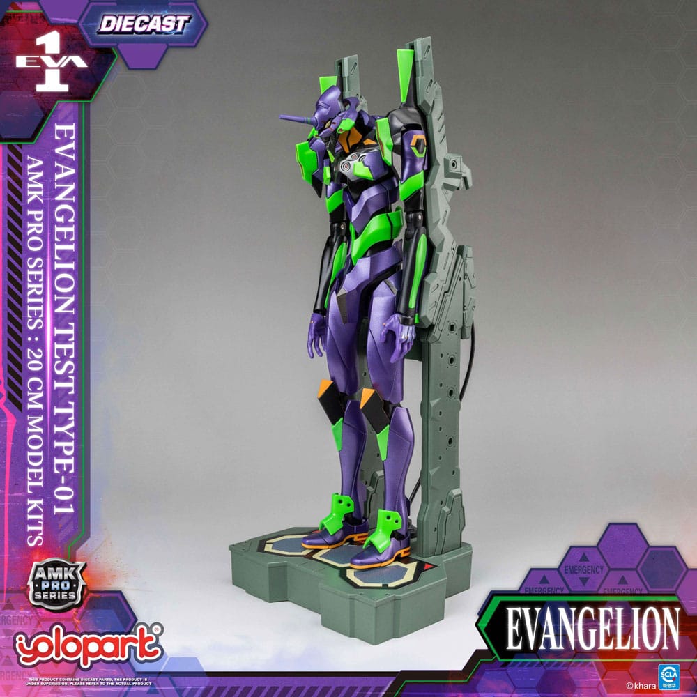 ETA END FEB 26 - Neon Genesis Evangelion Plastic Model Kit Eva-01 Test Type - Image 7