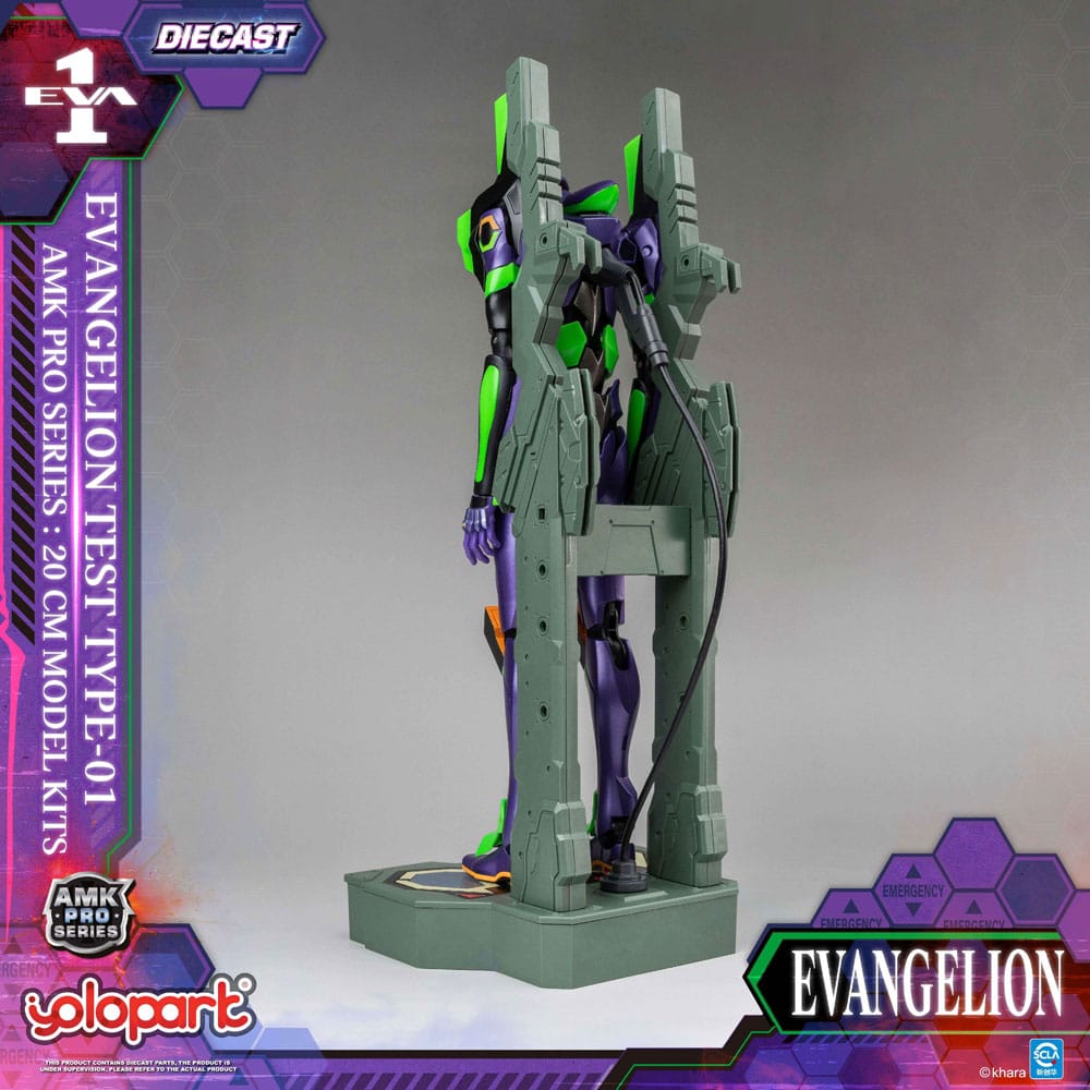 ETA END FEB 26 - Neon Genesis Evangelion Plastic Model Kit Eva-01 Test Type - Image 8
