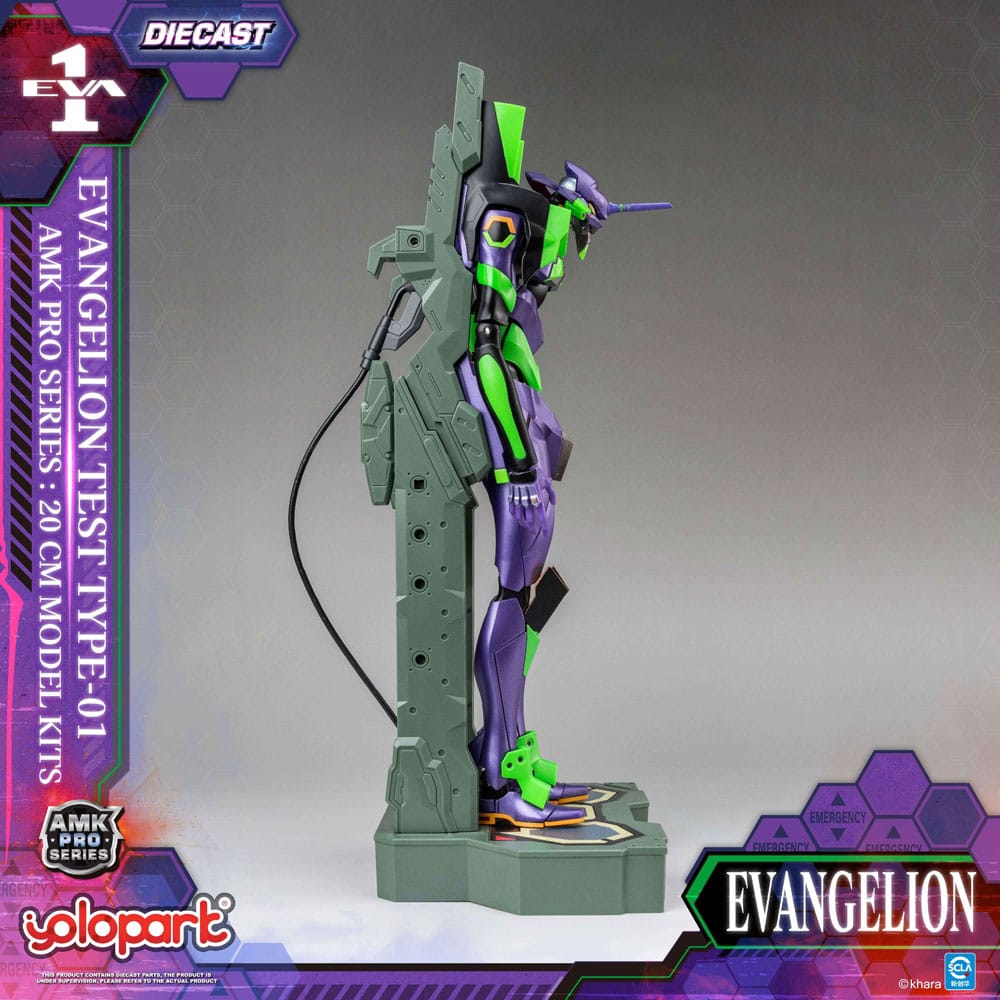ETA END FEB 26 - Neon Genesis Evangelion Plastic Model Kit Eva-01 Test Type - Image 9