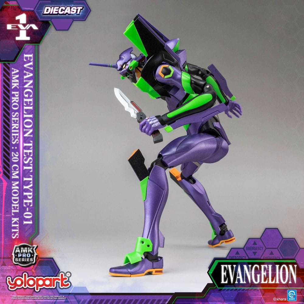 ETA END FEB 26 - Neon Genesis Evangelion Plastic Model Kit Eva-01 Test Type - Image 10