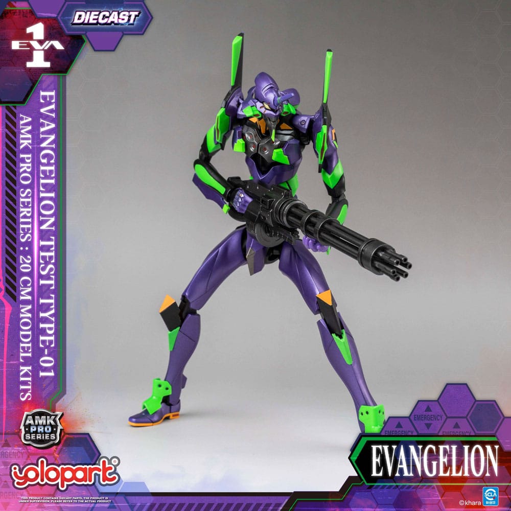 ETA END FEB 26 - Neon Genesis Evangelion Plastic Model Kit Eva-01 Test Type - Image 12
