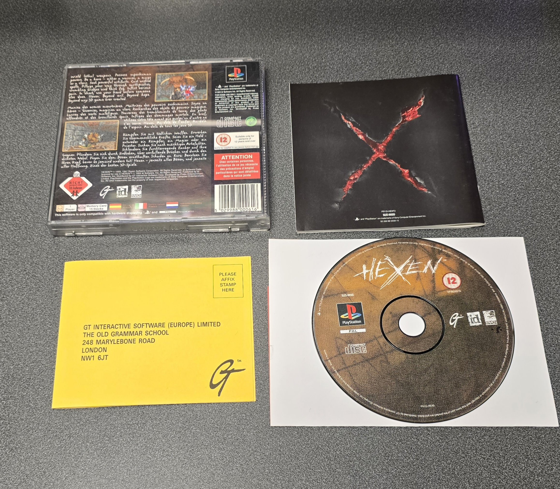 PS1 - Hexen (Pre Order) - Image 2