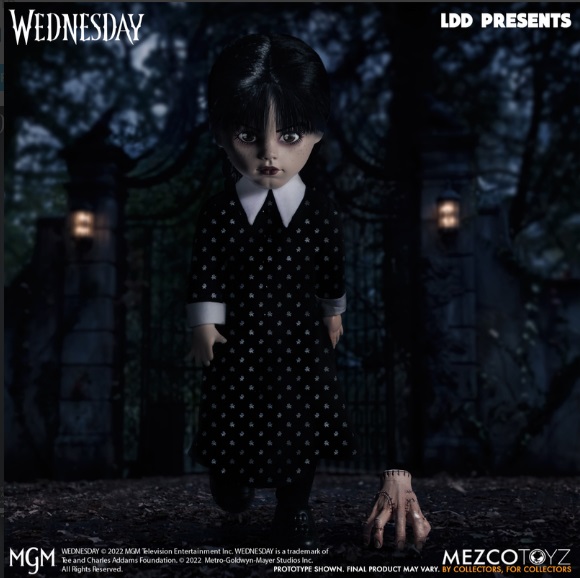 MEZCO - Living Dead Dolls LLD Presents Wednesday 25cm - Image 4