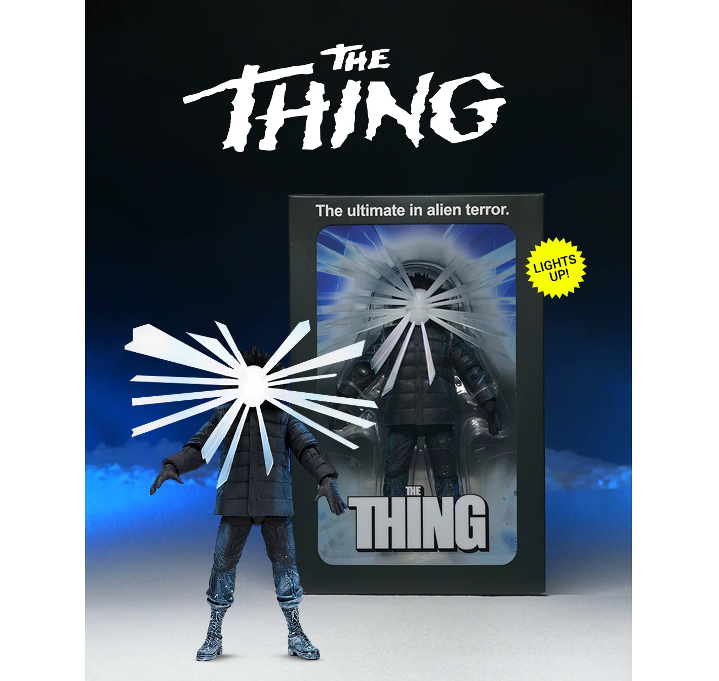 ETA END SEPT 26 - The Thing Poster Series 7" Scale Action Figure
