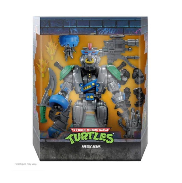 Teenage Mutant Ninja Turtles Ultimates Action Figure Robotic Bebop 20cm
