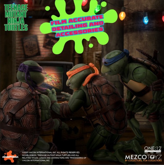 ETA END NOV 2026 - TMNT 1990 Movie ONE:12 Collective Box Set (4 Figures) - Image 6