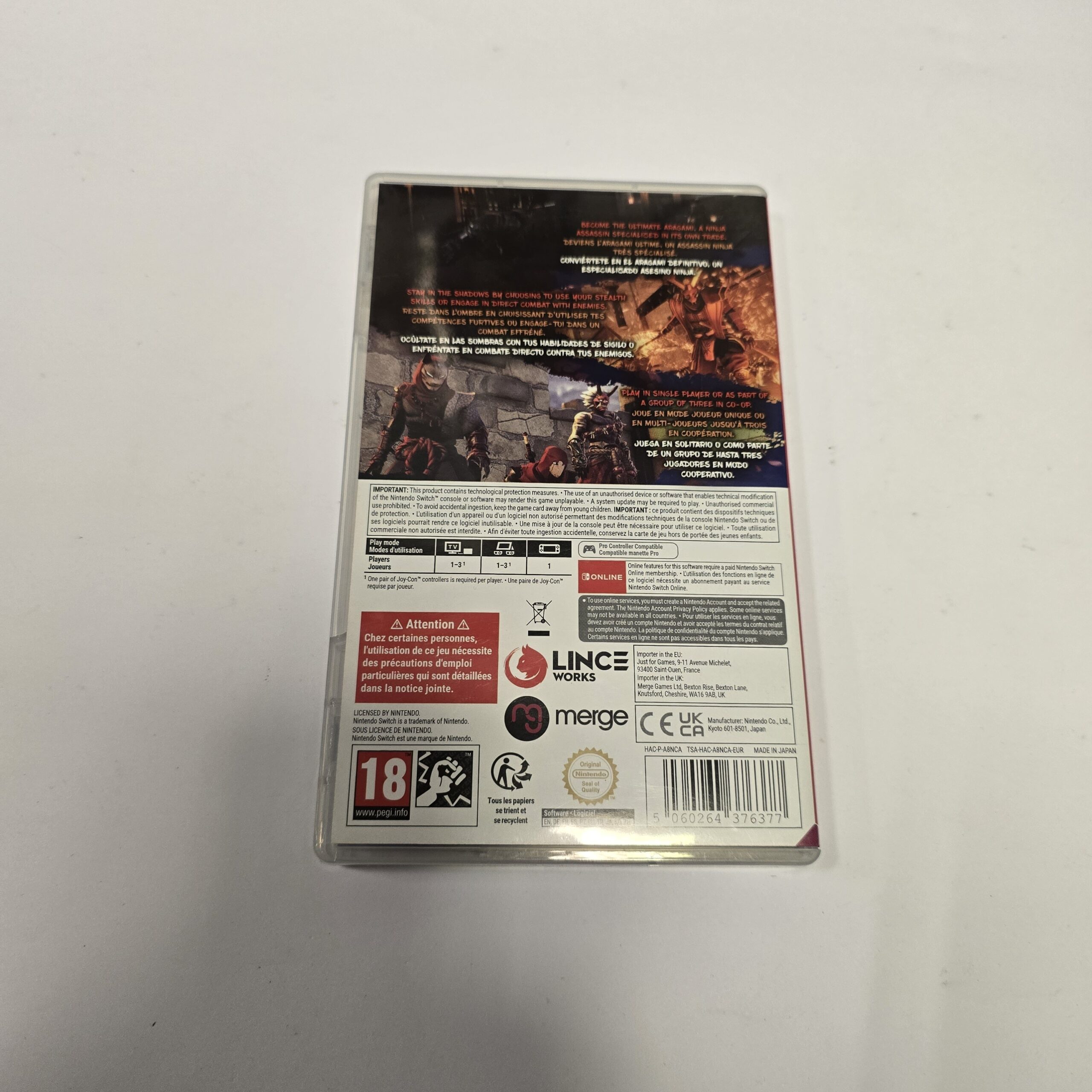 SWITCH - Aragami 2 (Pre Owned) - Image 3