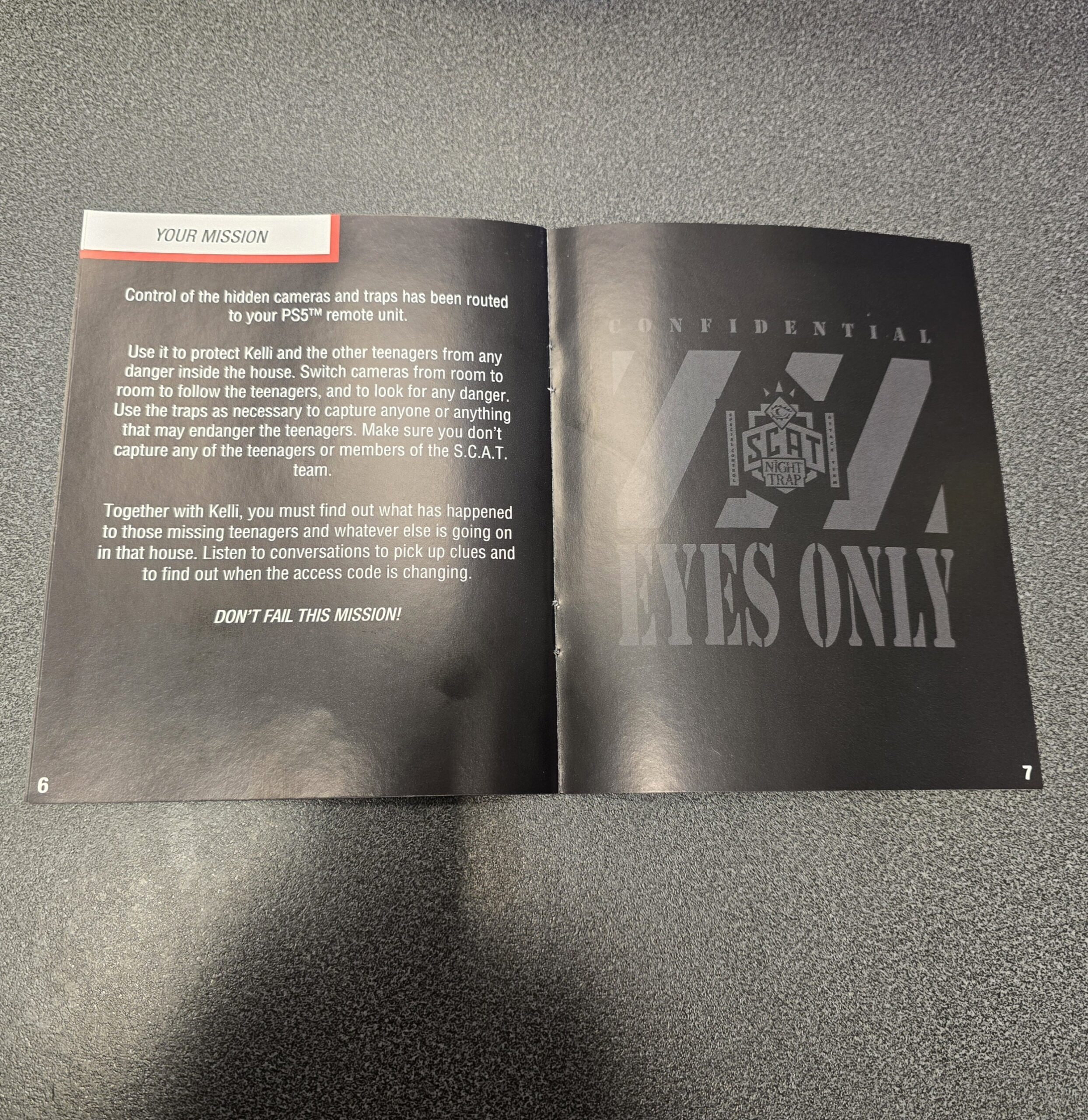 PS5 - Night Trap by Limited Run Games (Pre Owned) - Image 8