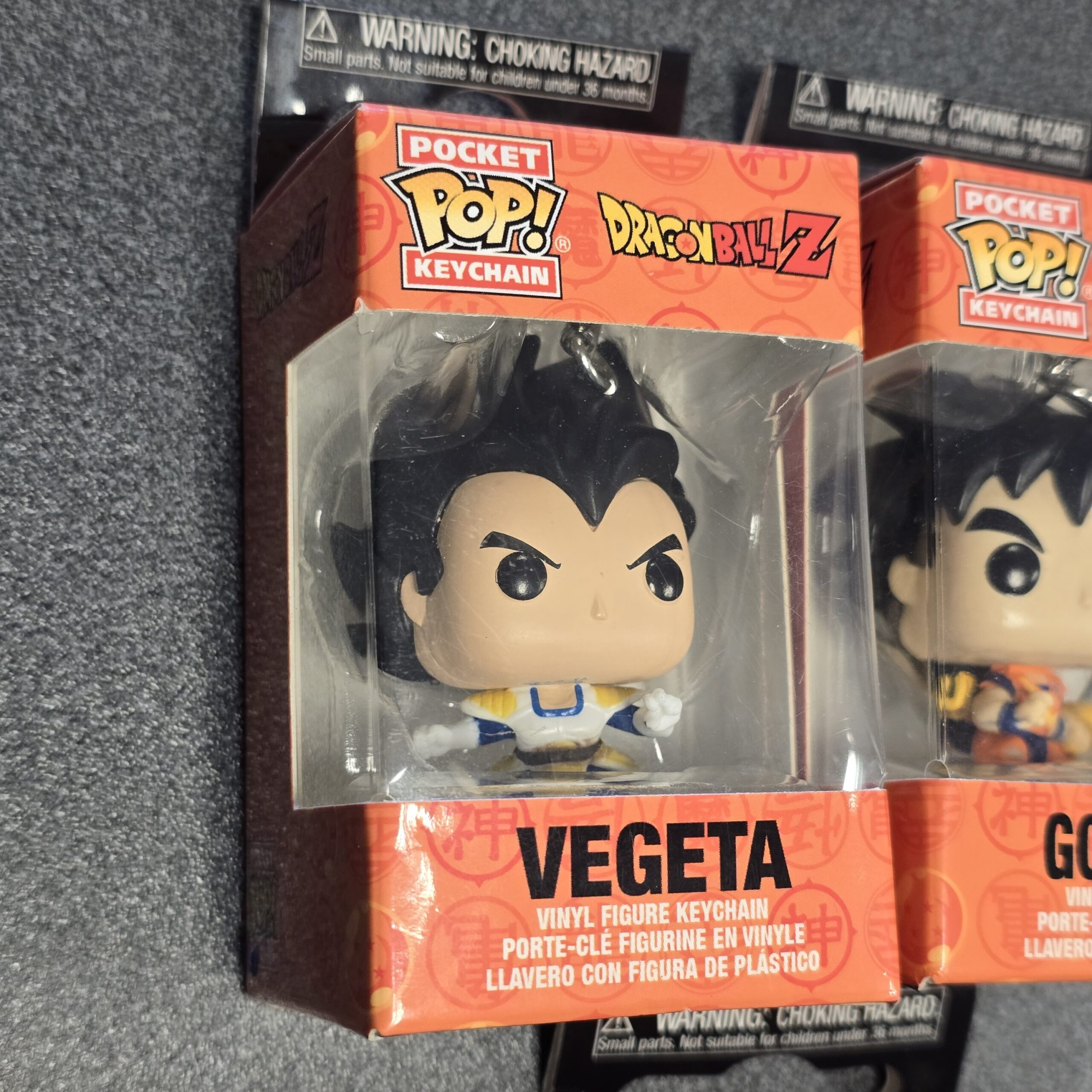 FUNKO - 3 x Pocket Pops Keychain Dragon Ball Z (Pre Owned) - Image 3