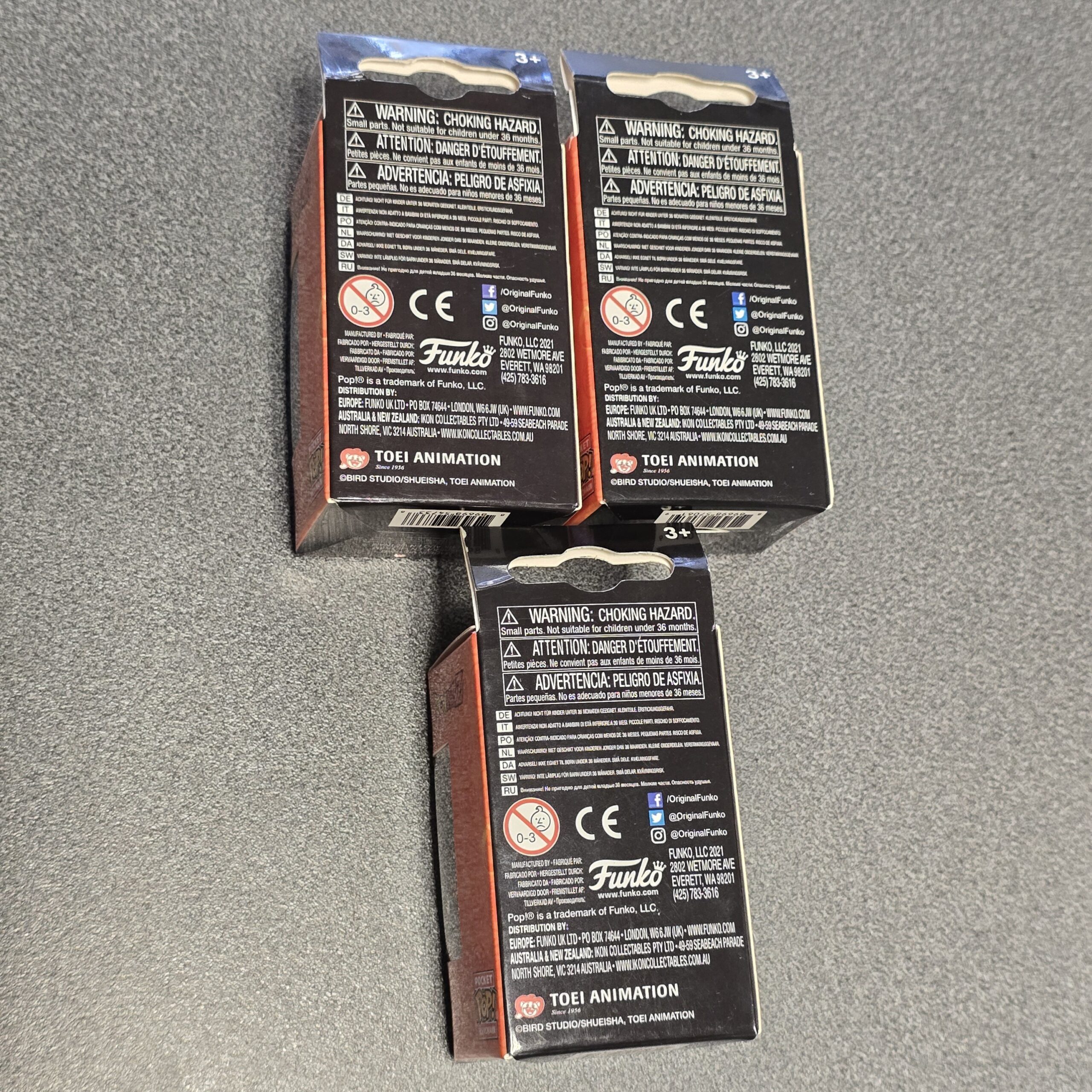 FUNKO - 3 x Pocket Pops Keychain Dragon Ball Z (Pre Owned) - Image 6