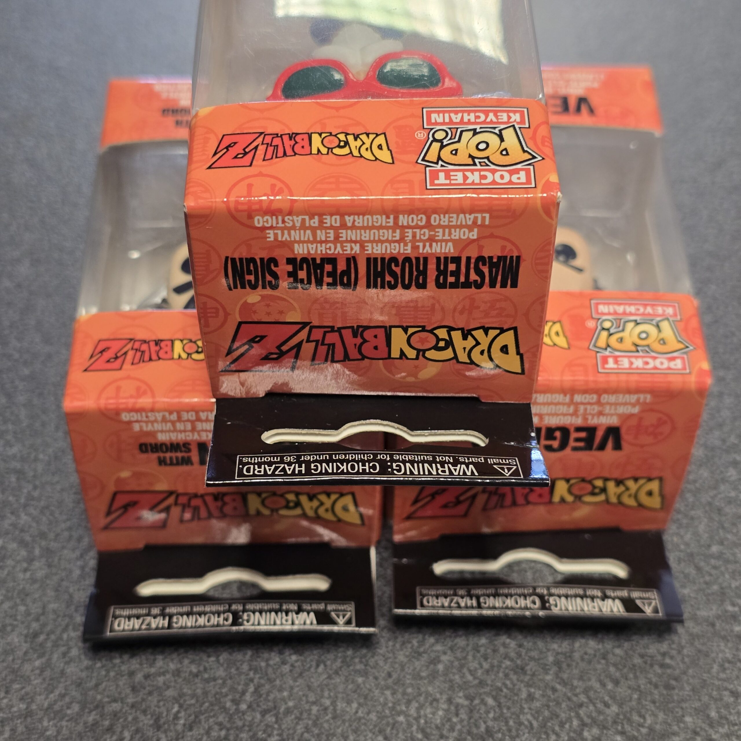 FUNKO - 3 x Pocket Pops Keychain Dragon Ball Z (Pre Owned) - Image 9