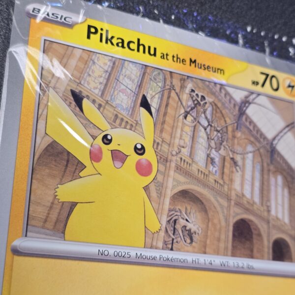 Pokémon Jumbo Card – Pikachu at the Museum – The Game Cave Telford