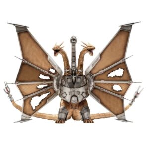ETA END AUG 2027 - Godzilla vs. King Ghidorah Exquisite Basic Action Figure Battle Damaged Mecha King Ghidorah 33 cm