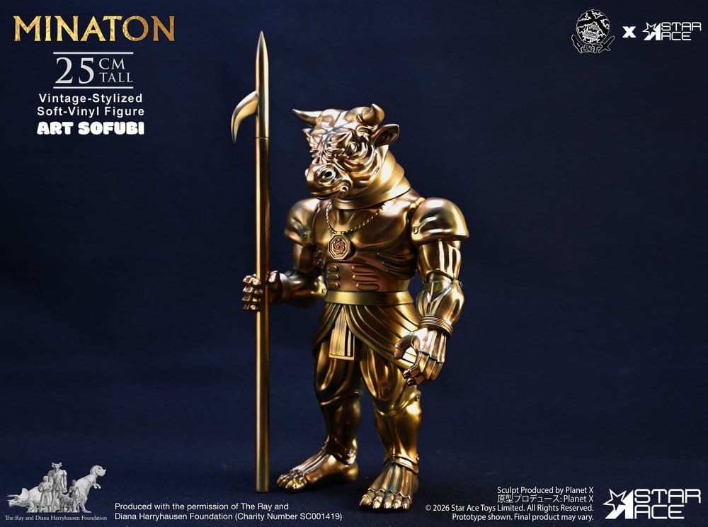 ETA END FEB - Ray Harryhausen Sinbad Minaton Vintage-Style 25 cm - Image 2