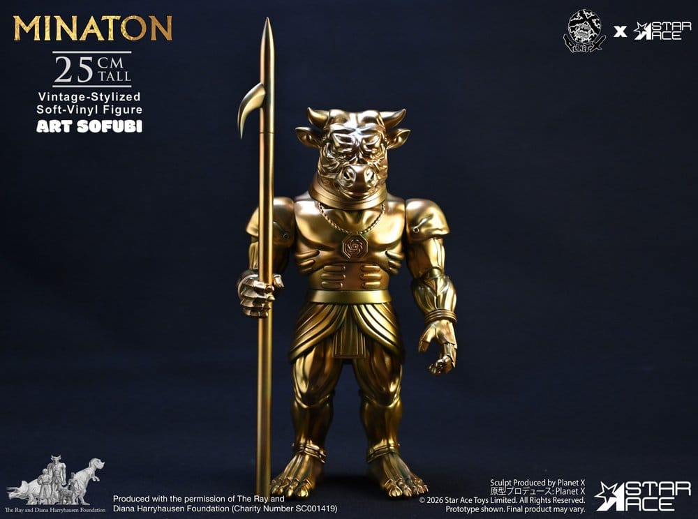 ETA END FEB - Ray Harryhausen Sinbad Minaton Vintage-Style 25 cm - Image 8
