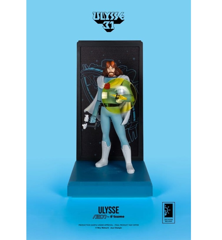 ETA END SEPT - Ulysse 31 Neon Figure 1/9 Ulysse Cosmic Version 20 cm