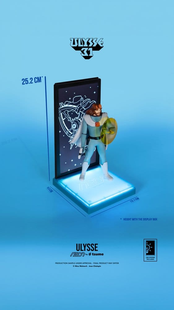 ETA END SEPT - Ulysse 31 Neon Figure 1/9 Ulysse Cosmic Version 20 cm - Image 8