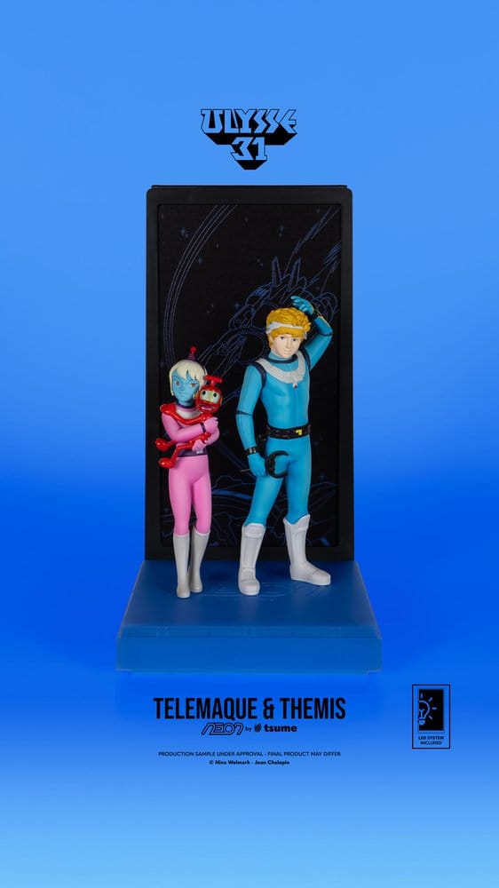 ETA END SEPT - Ulysse 31 Neon Figure 1/9 Telemachus & Themis 20 cm - Image 3