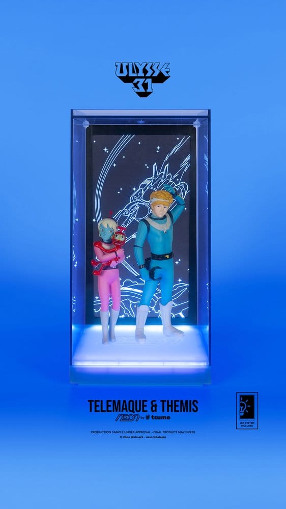 ETA END SEPT - Ulysse 31 Neon Figure 1/9 Telemachus & Themis 20 cm - Image 4