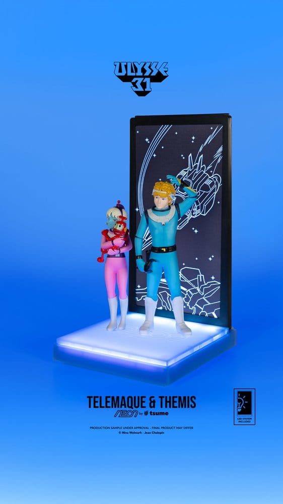 ETA END SEPT - Ulysse 31 Neon Figure 1/9 Telemachus & Themis 20 cm - Image 5