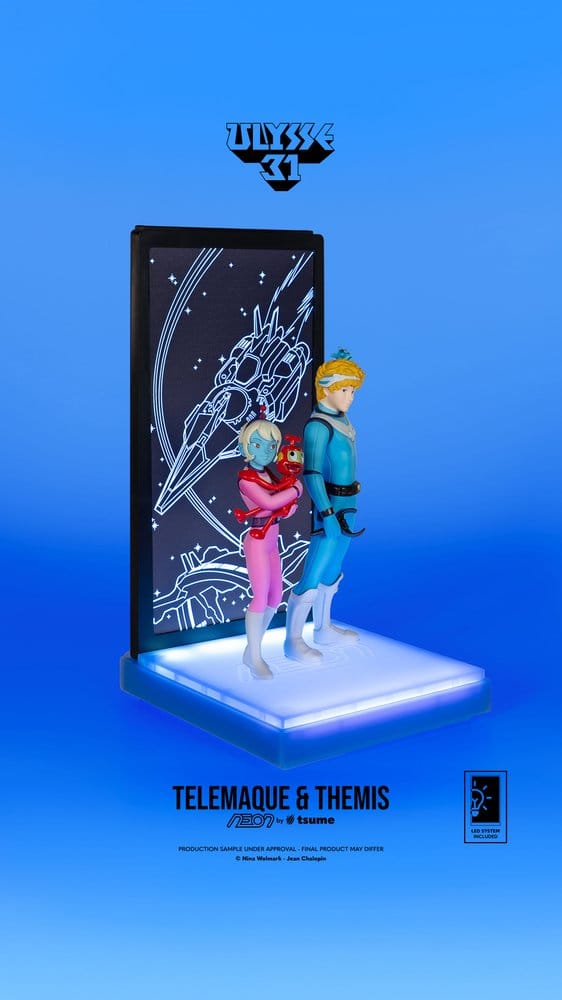ETA END SEPT - Ulysse 31 Neon Figure 1/9 Telemachus & Themis 20 cm - Image 6