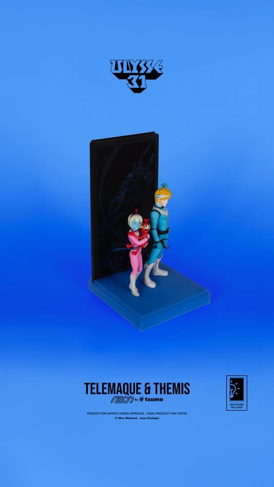 ETA END SEPT - Ulysse 31 Neon Figure 1/9 Telemachus & Themis 20 cm - Image 7