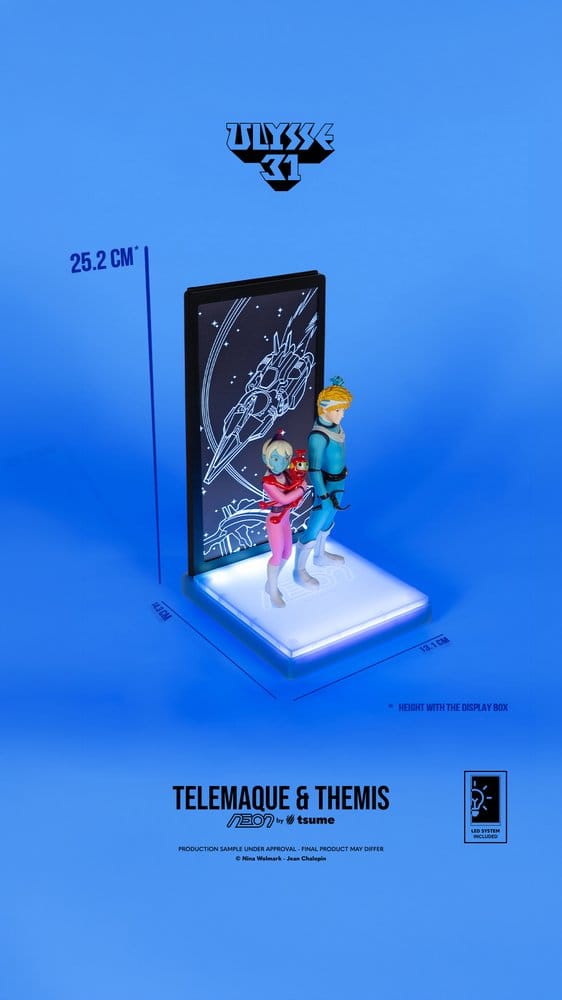 ETA END SEPT - Ulysse 31 Neon Figure 1/9 Telemachus & Themis 20 cm - Image 8
