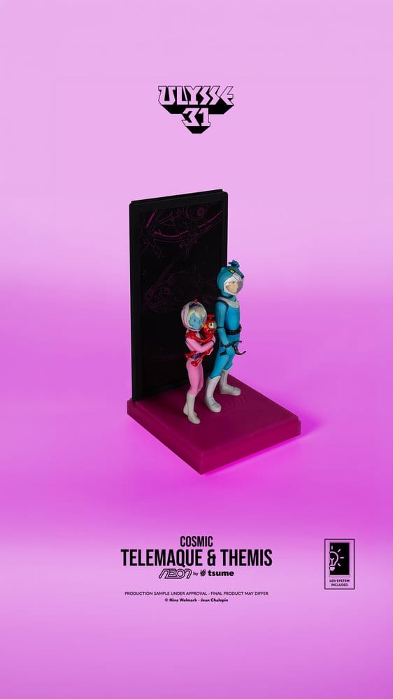 ETA END SEPT - Ulysse 31 Neon Figure 1/9 Telemachus & Themis Cosmic Version 20 cm - Image 7