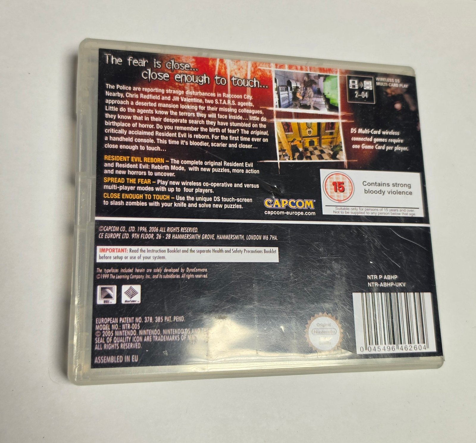 NDS - Resident Evil: Dealdy Silence (No Book - Printed Cover) - Image 2