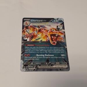 Pokémon TCG - Charizard ex 125 Obsidian Flames Prize Pack · Holo